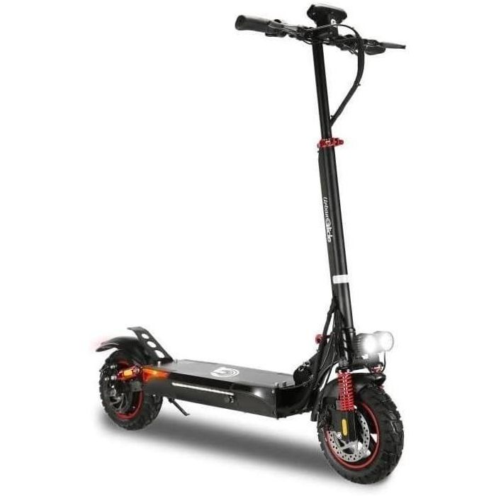 Urbanglide URB3700092657188 Patinete Eléctrico Todoterreno Plegable ECROSS PRO LITE 2, Rueda 10", 48V, 800W, Autonomía 40km, Luz Freno Intermitentes
