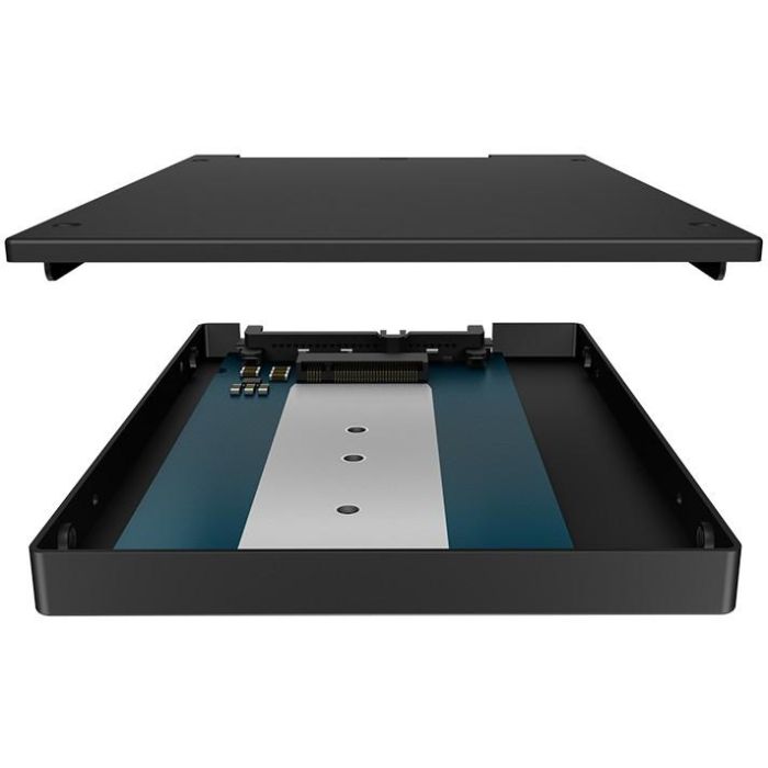 Laufwerksschachtadapter M.2 SATA > 2.5" SATA ICY BOX Black 4