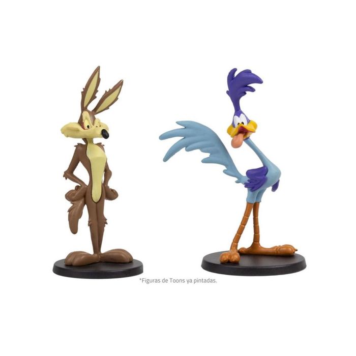 CMON LTM002ES Pack de 4 Figuras Juego de Tablero Looney Tunes Mayhem: Silvestre, Piolín, El Coyote y El Correcaminos 2 CMON LTM002ES Pack de 4 Figuras Juego de Tablero Looney Tunes Mayhem: Silvestre, Piolín, El Coyote y El Correcaminos 2