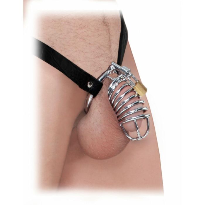 Jaula para Pene Chastity Pipedream Fetish Fantasy Extreme Plateado 2