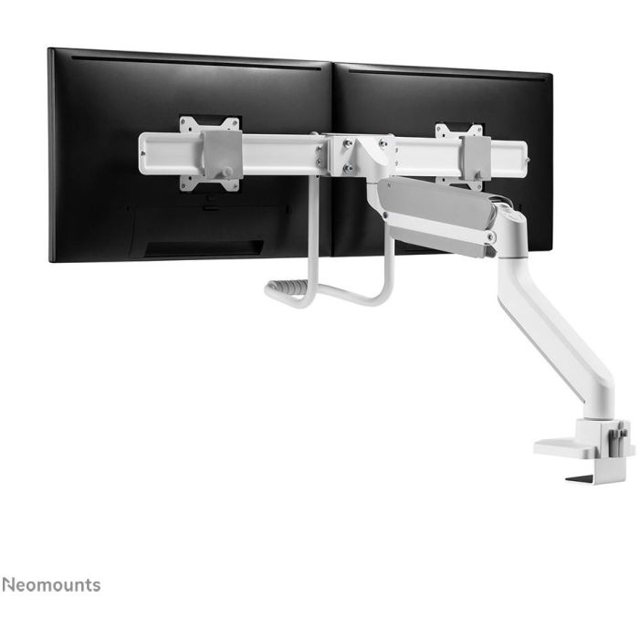 Newstar FPMA-D700D Soporte de mesa Full Motion para dos monitores planos 17-32 pulgadas 2x 8KG Blanco 3