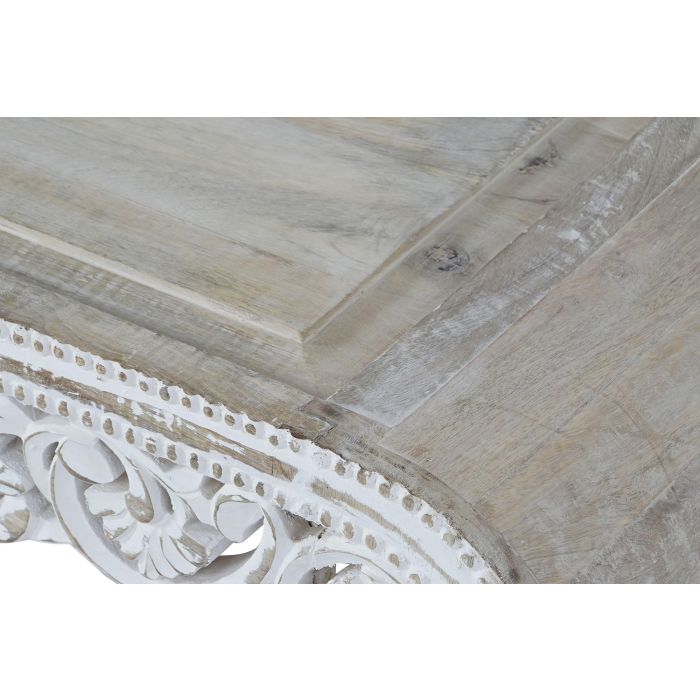 DKD Home Decor Mesita Auxiliar Indio Blanco 63.5 x 25.4 x 89 cm 2