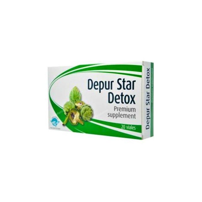 ESPADIET Depur Star Detox con Alcachofera y Cardo Mariano, Viales para Dieta Depurativa y Control de Peso
