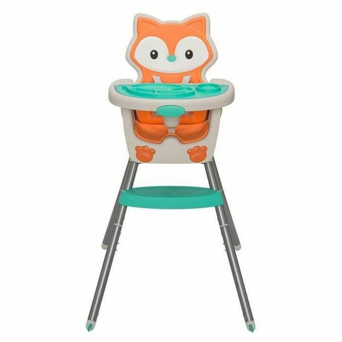 Infantino Trona Evolutiva 3 en 1 Asiento Elevador Silla para Niños Bebé Cómoda Lavable Respaldo Reclinable 3 Posiciones Diseño Zorro 0 Infantino Trona Evolutiva 3 en 1 Asiento Elevador Silla para Niños Bebé Cómoda Lavable Respaldo Reclinable 3 Posiciones Diseño Zorro 0