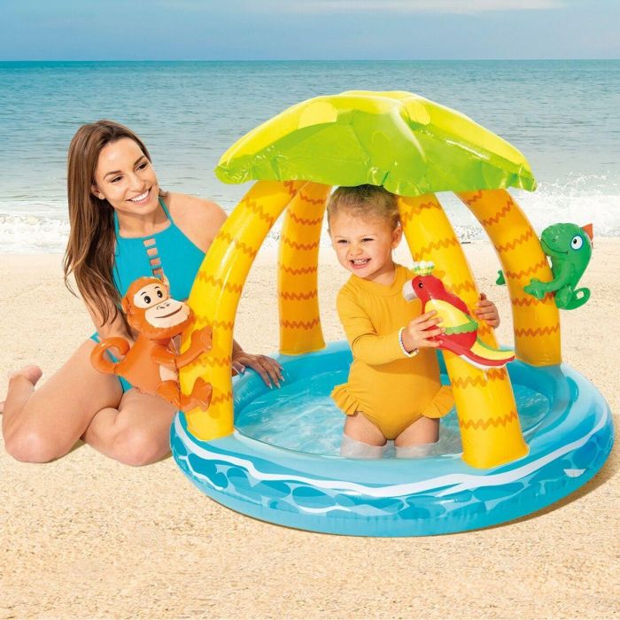 Piscina Hinchable para Niños Intex Animales Isla 45 L 102 x 89 x 102 cm (6 Unidades) 3