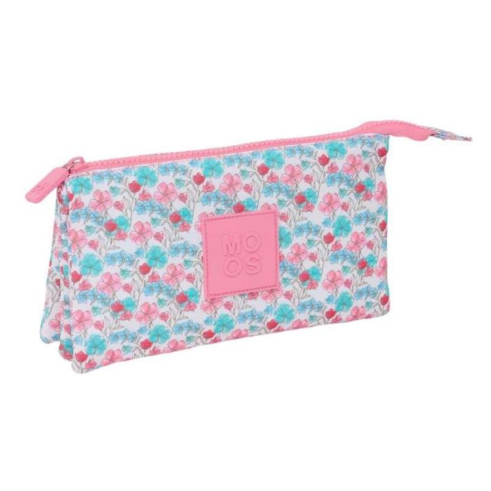 Bolso Escolar Portatodo Safta Triple Reciclado Moos Floresistente 120x220x30 mm Bolso Escolar Portatodo Safta Triple Reciclado Moos Floresistente 120x220x30 mm