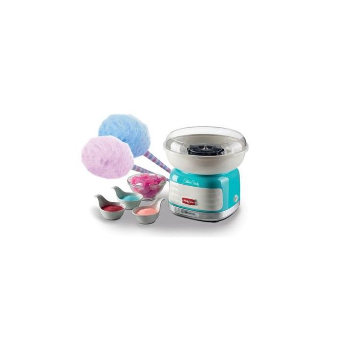 Ariete 2973/01 Máquina de Algodón de Azúcar Cotton Candy Azul - Diseño Retro, Funciona con Azúcar y Caramelos Duros 2 Ariete 2973/01 Máquina de Algodón de Azúcar Cotton Candy Azul - Diseño Retro, Funciona con Azúcar y Caramelos Duros 2