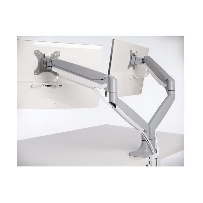 Kensington SmartFit Brazo para Monitor 13-32" con 2 pantallas, 6 articulaciones, máx. 9kg, Gris 3