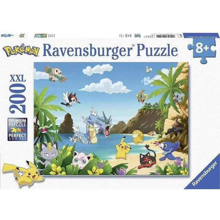 Ravensburger POKEMON Puzzle ¡Atrápalos a todos! Rompecabezas de 200 piezas para niños a partir de 8 años 1