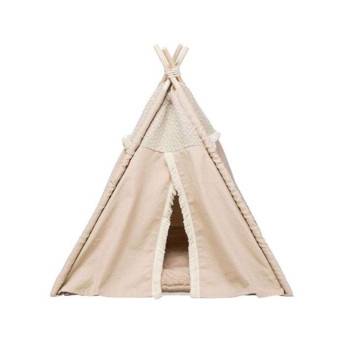 Cama para mascota Trixie Beige 55 × 65 × 55 cm 4 Cama para mascota Trixie Beige 55 × 65 × 55 cm 4