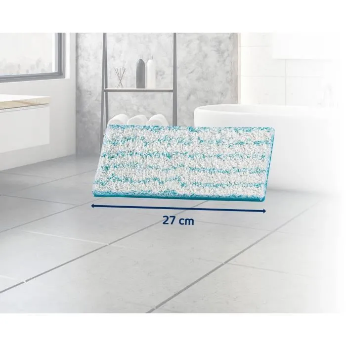 Leifheit Picobello Algodón Plus S Esponja para Fregona 27 cm para Suelos de Baldosas y Piedra