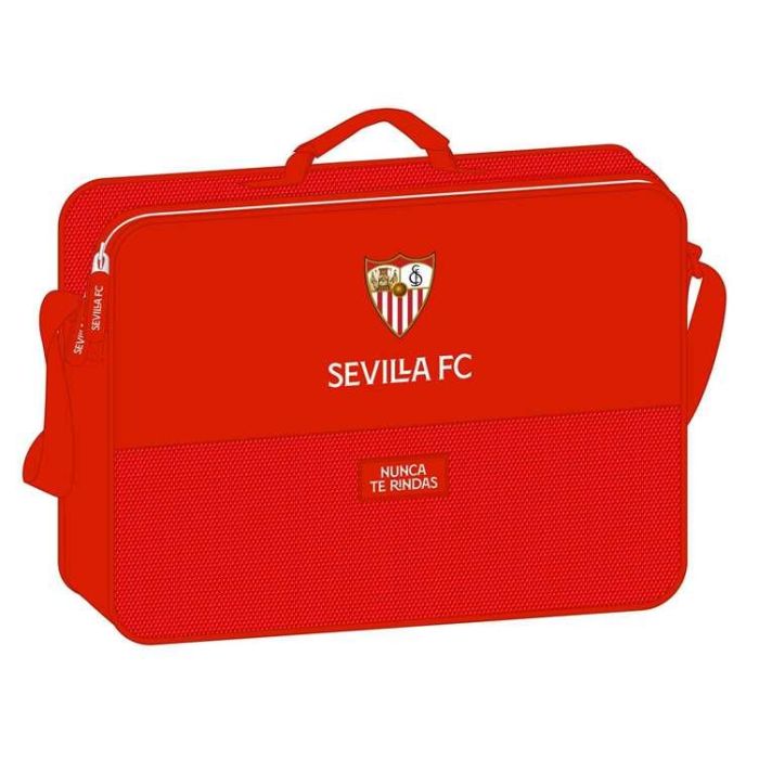 Cartera Escolar Sevilla Fútbol Club Rojo (38 x 28 x 6 cm) 3