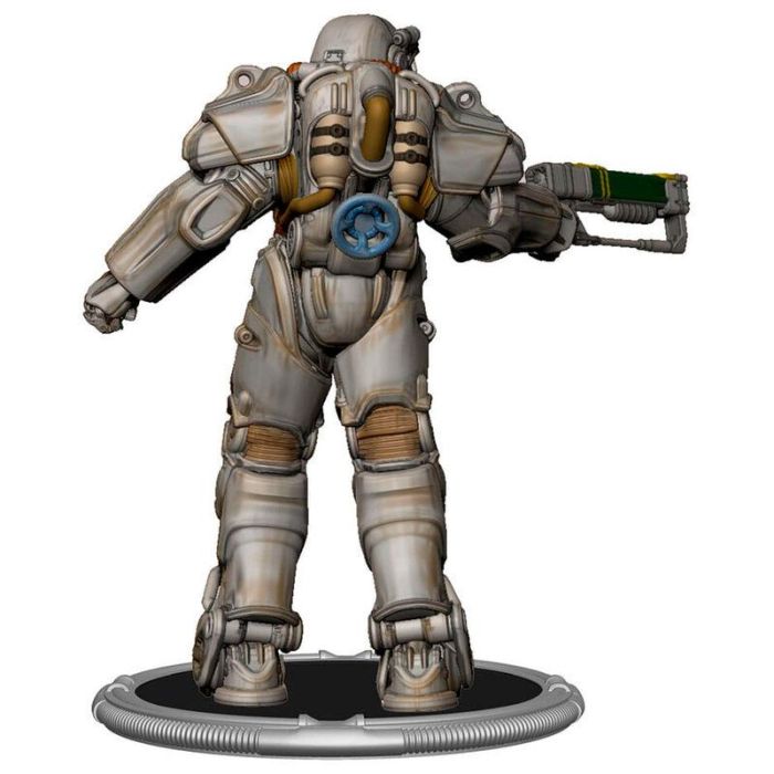 Figura T-60 Power Armor Fallout 7cm 1 Figura T-60 Power Armor Fallout 7cm 1