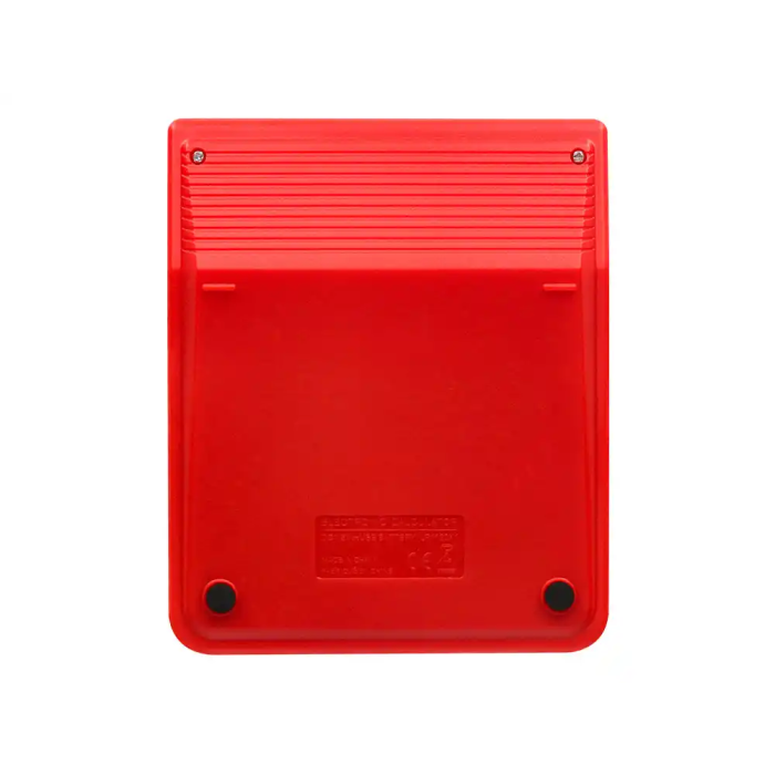 Liderpapel xf22 Calculadora Sobremesa 10 Dígitos Solar y Pilas Color Rojo 127x105x24 mm 3