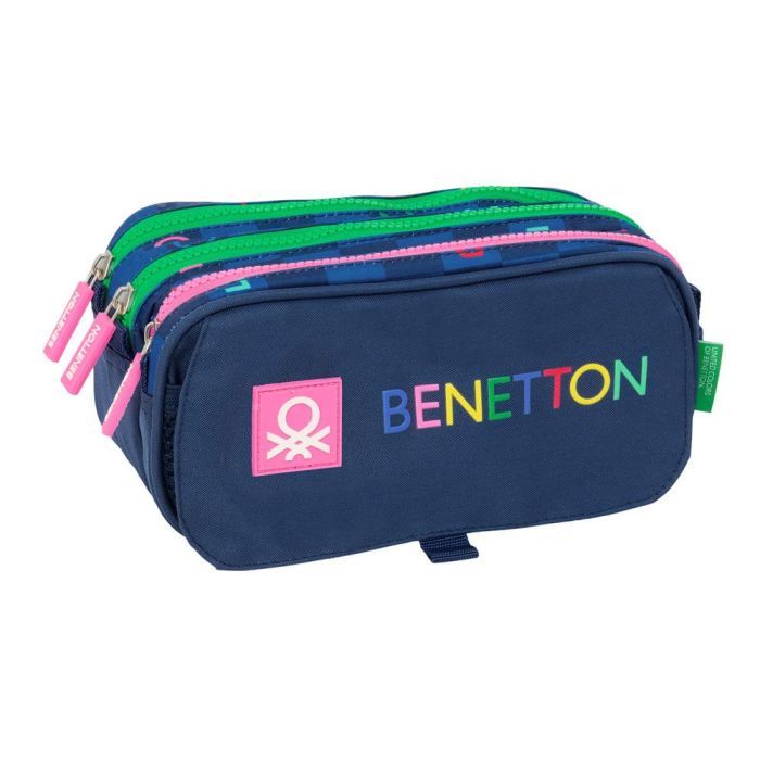 Safta Portatodo Triple Big 1,72 L Benetton "Damero" Safta Portatodo Triple Big 1,72 L Benetton "Damero"
