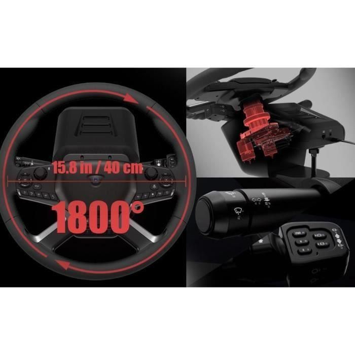 Hori Volante con caja de cambios y pedales HOR1727999673801 para PC, incluye Truck Simulator 2 y American Truck Simulator 3 Hori Volante con caja de cambios y pedales HOR1727999673801 para PC, incluye Truck Simulator 2 y American Truck Simulator 3