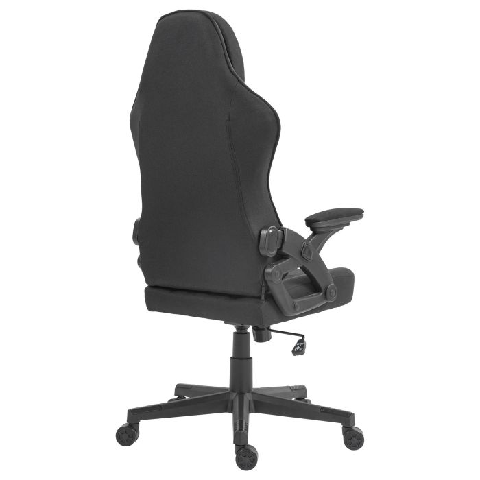 Deltaco DC130 Silla Gaming Soft Woven Mesh Negra - Silla ergonómica de malla transpirable para juegos