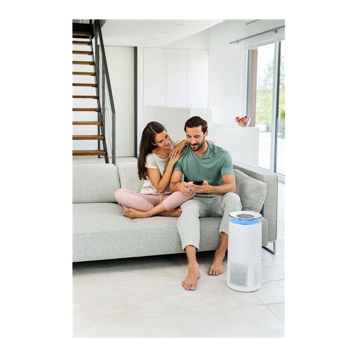 Beurer LR-400 Purificador de Aire con Bluetooth y Wifi para Habitaciones hasta 68m2, Filtro HEPA 99.95%, Sensor PM 2.5, Elimina Polvo, Olores, Pelo Animal, Polen y Bacterias 7 Beurer LR-400 Purificador de Aire con Bluetooth y Wifi para Habitaciones hasta 68m2, Filtro HEPA 99.95%, Sensor PM 2.5, Elimina Polvo, Olores, Pelo Animal, Polen y Bacterias 7