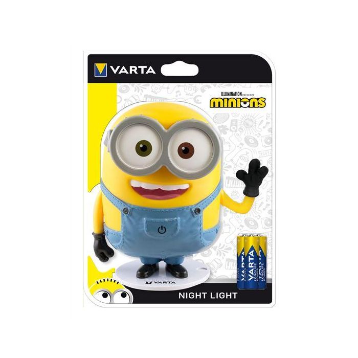 Varta 15615201421 Luz de Noche Minions 3AA BLISTER 1 - Ambiente Acogedor y Cálido con Apagado Automático 2 Varta 15615201421 Luz de Noche Minions 3AA BLISTER 1 - Ambiente Acogedor y Cálido con Apagado Automático 2