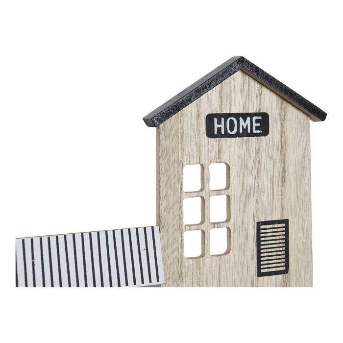 Estantería DKD Home Decor Perchero 39 x 9 x 27 cm Negro Marrón Blanco Madera MDF 1 Estantería DKD Home Decor Perchero 39 x 9 x 27 cm Negro Marrón Blanco Madera MDF 1