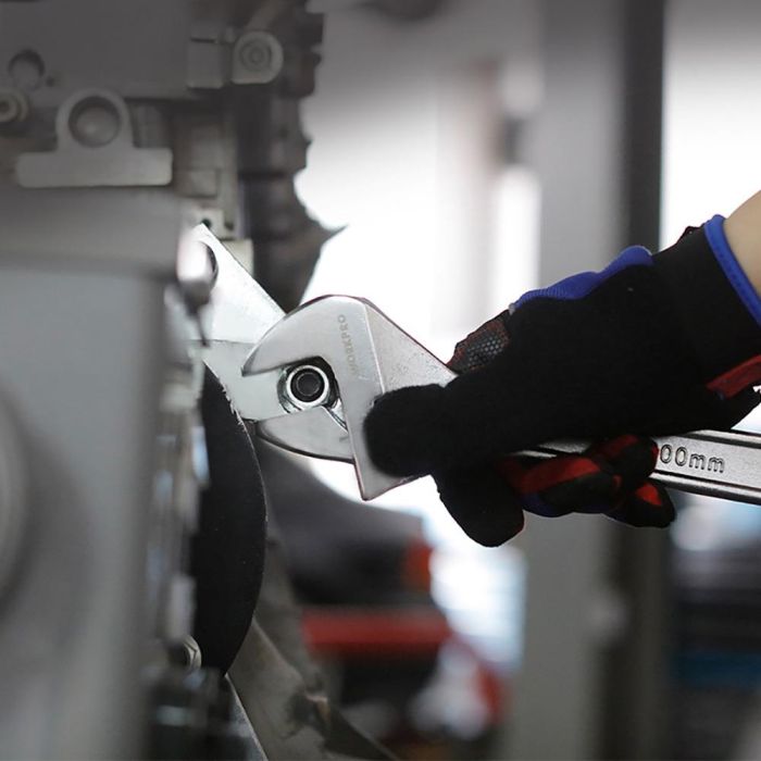 Workpro Llave Ajustable 200 mm Acero al Cromo Vanadio Resistente al Óxido y Corrosión 5 Workpro Llave Ajustable 200 mm Acero al Cromo Vanadio Resistente al Óxido y Corrosión 5