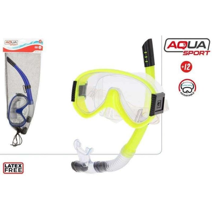Mascara de buceo con tubo de respiracion adulto en red aqua sport ( + 12 años) - modelos surtidos 1 Mascara de buceo con tubo de respiracion adulto en red aqua sport ( + 12 años) - modelos surtidos 1