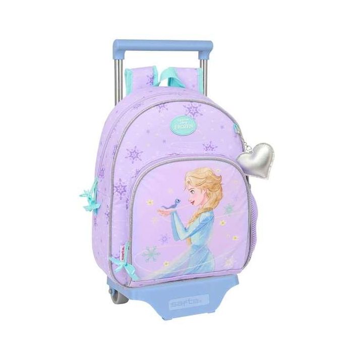 Mochila Safta 609 Con Carro 705 Frozen Spirit 340x280x100 mm Mochila Safta 609 Con Carro 705 Frozen Spirit 340x280x100 mm