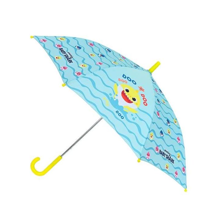 Paraguas Baby Shark Beach day Amarillo Azul claro (Ø 86 cm) 1 Paraguas Baby Shark Beach day Amarillo Azul claro (Ø 86 cm) 1