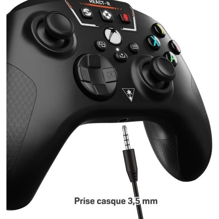 Mando con cable - TURTLE BEACH - Mando con cable REACT-R - Negro 2 Mando con cable - TURTLE BEACH - Mando con cable REACT-R - Negro 2