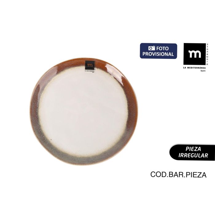 Plato Fustam 20.5 x 2 cm - Inde (24 Unidades) Plato Fustam 20.5 x 2 cm - Inde (24 Unidades)