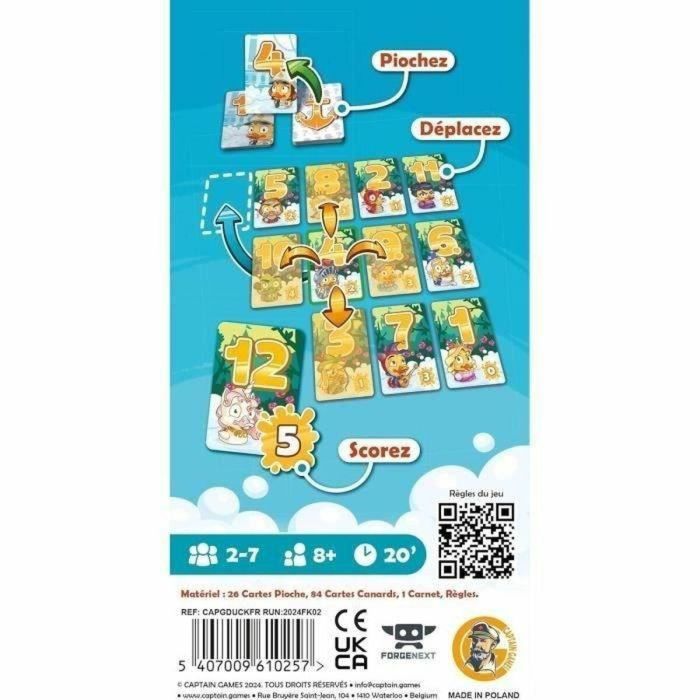 Asmodee ASM5407009610257 Duck & Cover Captain Games - Juego de cartas de mesa para 2 a 7 jugadores, edad +8 años, 20 minutos 4 Asmodee ASM5407009610257 Duck & Cover Captain Games - Juego de cartas de mesa para 2 a 7 jugadores, edad +8 años, 20 minutos 4