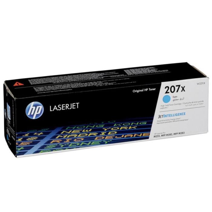 Hp Toner Cian Laserjet Color Pro Mfp -M282Nw-M283Fdn-M283Fdw-Pro M255Dw - Nº 207X 3