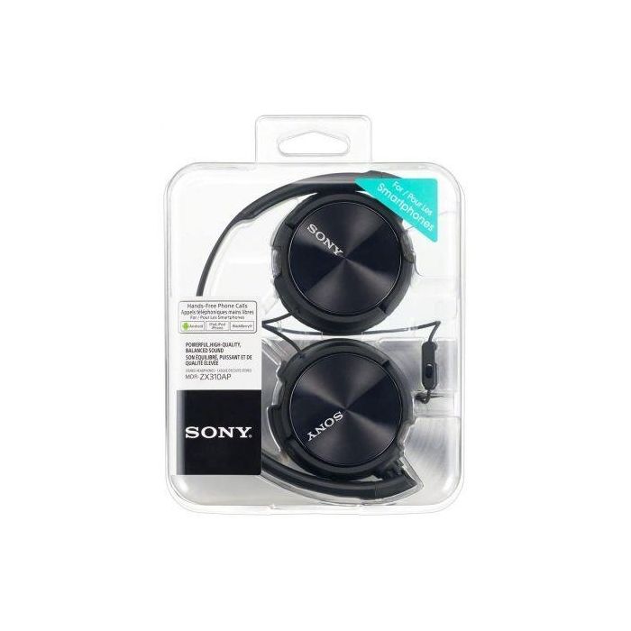 Sony MDRZX310APB Auriculares con Micrófono Jack 3.5 Negros 2