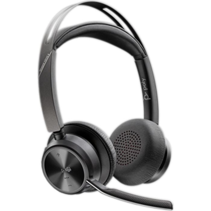 HP Voyager Focus 2 UC Auriculares Inalámbricos USB-C/A Certificados para Microsoft Teams, Oficina/Centro de Llamadas, Negro 1 HP Voyager Focus 2 UC Auriculares Inalámbricos USB-C/A Certificados para Microsoft Teams, Oficina/Centro de Llamadas, Negro 1