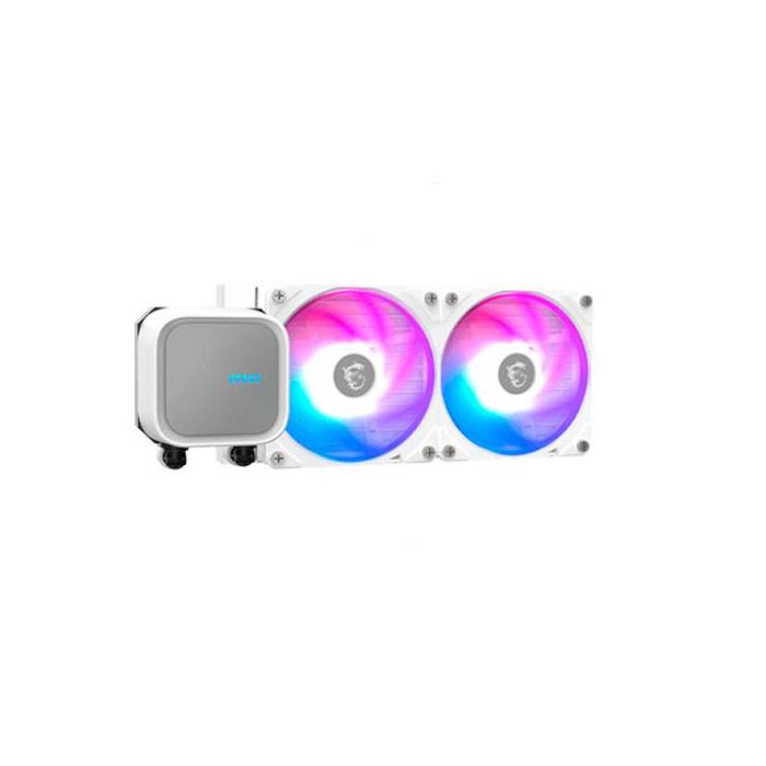 MSI MAG CORELIQUID A13 240 Sistema de Refrigeración Líquida para CPU, Blanco, 2 Ventiladores, ARGB, 306-7ZWCA21-L80 0 MSI MAG CORELIQUID A13 240 Sistema de Refrigeración Líquida para CPU, Blanco, 2 Ventiladores, ARGB, 306-7ZWCA21-L80 0