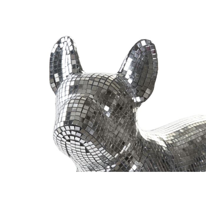 Figura Moderno DKD Home Decor Plateado 18.5 x 36 x 44.5 cm (2 Unidades) 1 Figura Moderno DKD Home Decor Plateado 18.5 x 36 x 44.5 cm (2 Unidades) 1