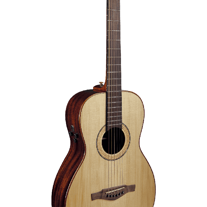 Guitarra Electro-Acustica Travel Marcopolo Parlor - Caoba 3 Guitarra Electro-Acustica Travel Marcopolo Parlor - Caoba 3