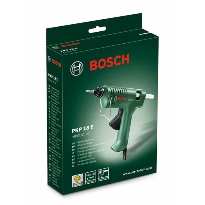 Bosch Pistola de Pegamento PKP 18 E - Flujo 20 g/min 1