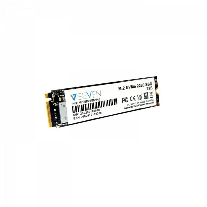 Disco Duro V7 V7SSD2TBNV4E 2 TB SSD 2 Disco Duro V7 V7SSD2TBNV4E 2 TB SSD 2