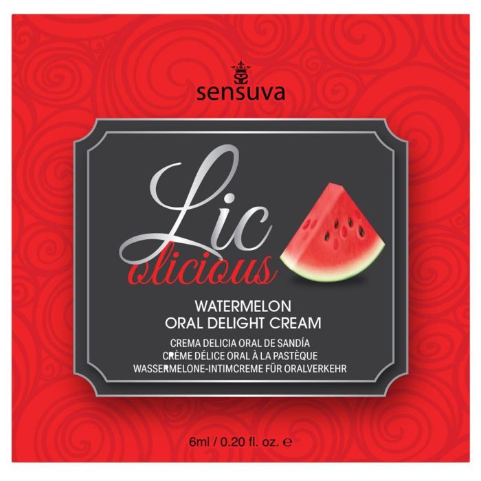 Lubricante con Sabor Sensuva Sandía 6 ml