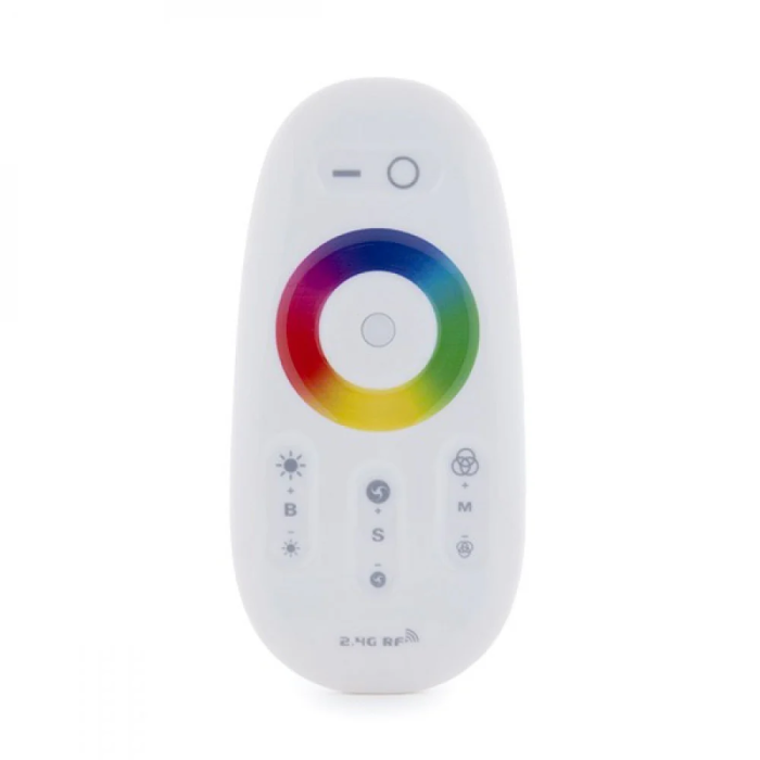 Controlador LED RGB-Blanco Táctil 2.4G RF 12-24VDC 288W 576W Control Distancia Tiras LED 3 Controlador LED RGB-Blanco Táctil 2.4G RF 12-24VDC 288W 576W Control Distancia Tiras LED 3