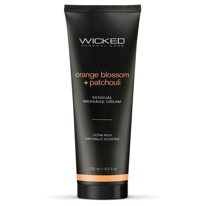 Crema para Masajes Wicked Sensual Care 120 ml Naranja 2 Crema para Masajes Wicked Sensual Care 120 ml Naranja 2