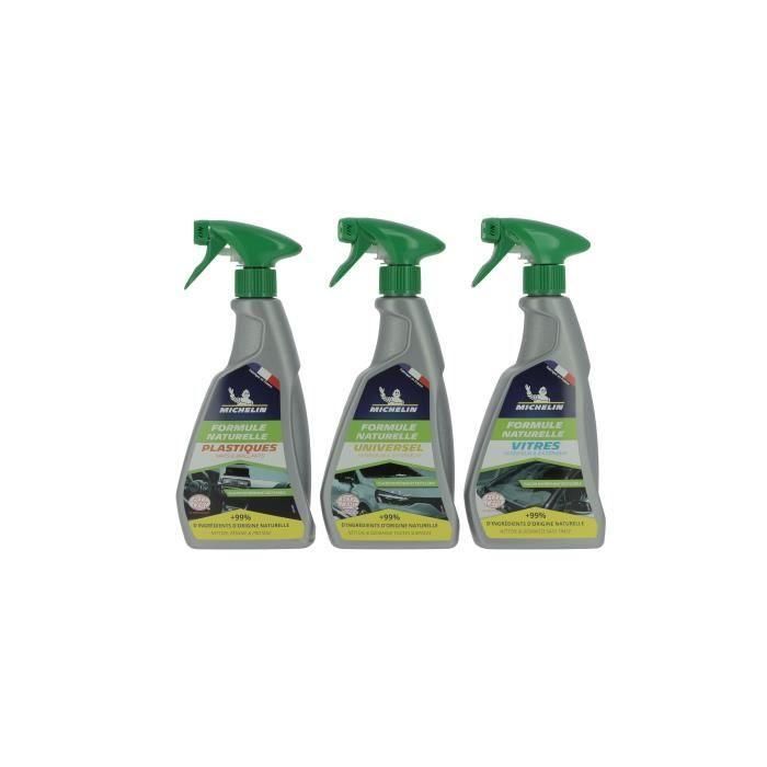 Kit de limpieza y mantenimiento - MICHELIN - Fórmula natural 5 Kit de limpieza y mantenimiento - MICHELIN - Fórmula natural 5
