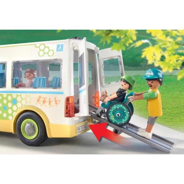 PLAYMOBIL 71329 Autobús escolar - City Life - Colegio - Amor por aprender Mundo escolar 4