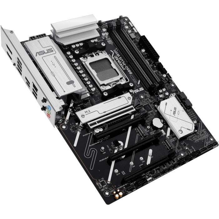 ASUS PRIME B850-PLUS WiFi AMD B850 Socket AM5 ATX - Placa Base con Wi-Fi 6E, DDR5, Compatible con AMD Ryzen 7000/8000/9000 Series 3 ASUS PRIME B850-PLUS WiFi AMD B850 Socket AM5 ATX - Placa Base con Wi-Fi 6E, DDR5, Compatible con AMD Ryzen 7000/8000/9000 Series 3