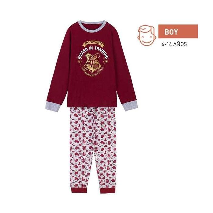 Pijama Infantil Harry Potter Rojo 8 Años 1 Pijama Infantil Harry Potter Rojo 8 Años 1