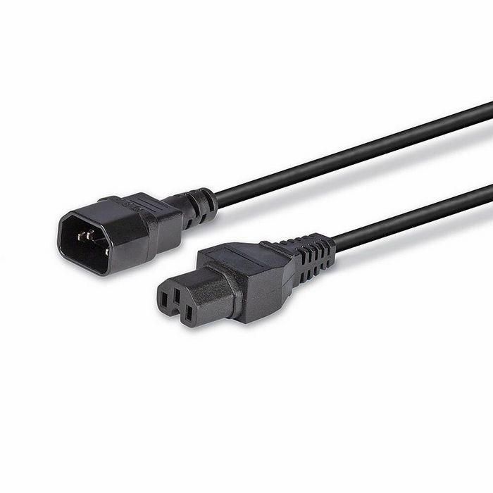 Cable Alimentación C14 C15 LINDY 30314 Negro 2 m 4 Cable Alimentación C14 C15 LINDY 30314 Negro 2 m 4