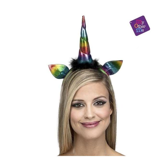 My Other Me Diadema Unicornio Arco Iris Talla Única Multicolor para Adulto 4 My Other Me Diadema Unicornio Arco Iris Talla Única Multicolor para Adulto 4