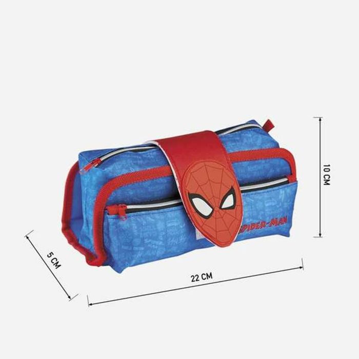 Estuche portatodo velcro spiderman 1 Estuche portatodo velcro spiderman 1