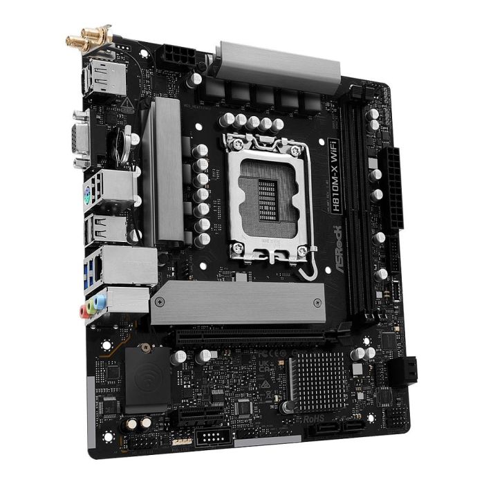 ASRock H810M-X WiFi LGA 1851 para Intel Core Ultra Series 2 DDR5-SDRAM hasta 128GB con WiFi y Bluetooth 5.0 Micro ATX 1 ASRock H810M-X WiFi LGA 1851 para Intel Core Ultra Series 2 DDR5-SDRAM hasta 128GB con WiFi y Bluetooth 5.0 Micro ATX 1